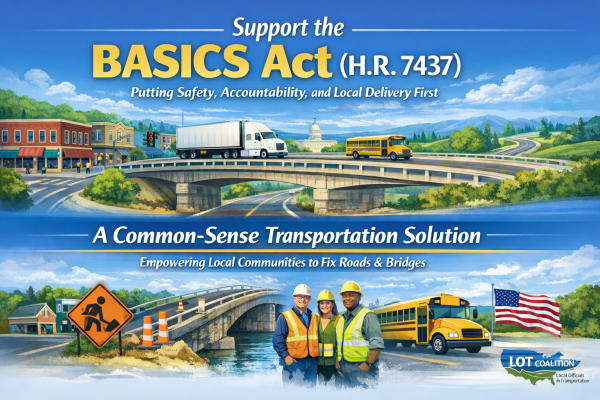 AMPO Applauds Introduction of the BASICS Act to Strengthen Local and Regional Transportation Delivery